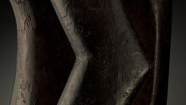 Singiti (commemorative portrait of a chief), Hemba artist, Wood, pigment, Hemba