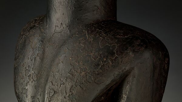 Singiti (commemorative portrait of a chief), Hemba artist, Wood, pigment, Hemba