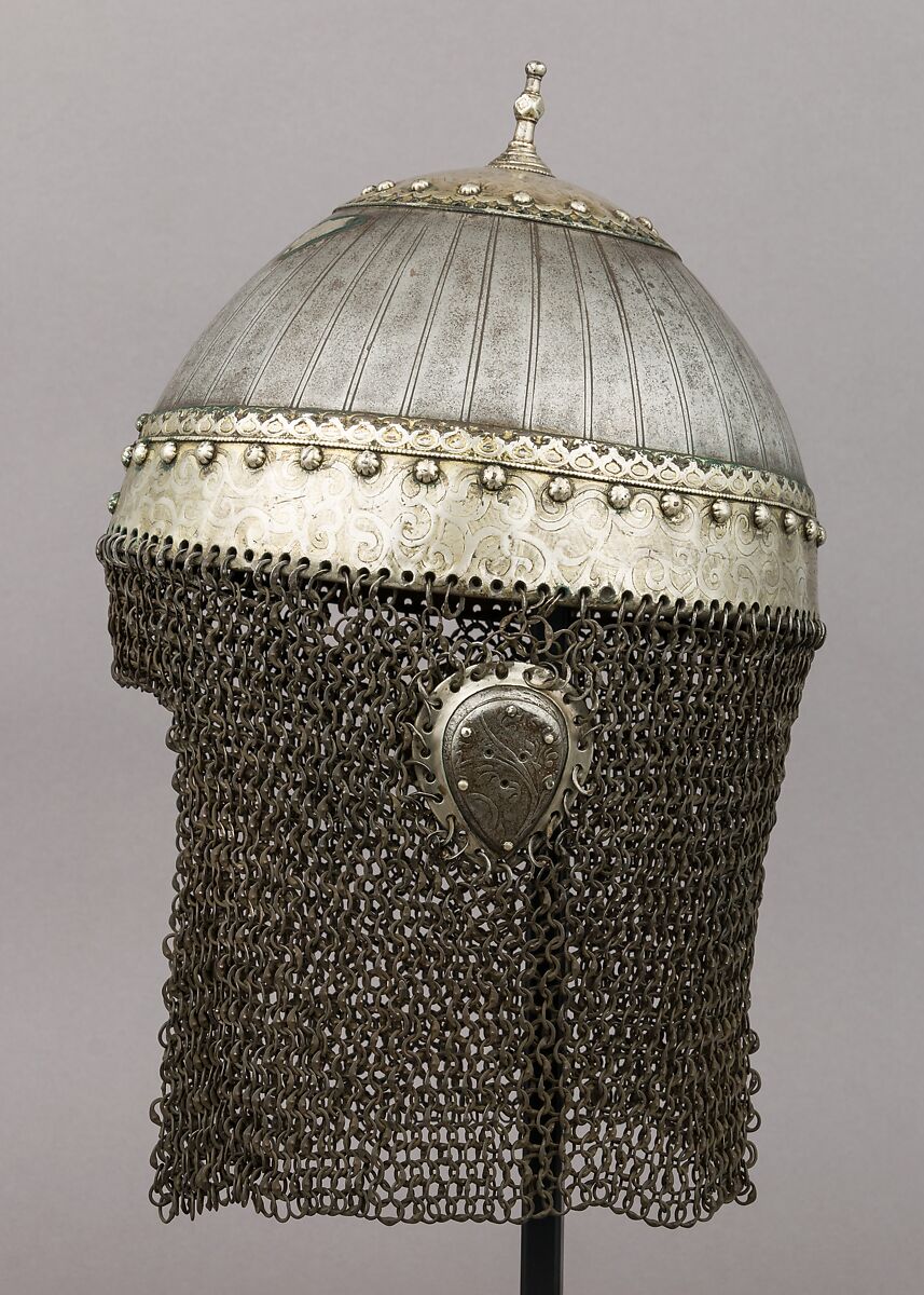 Helmet, Steel, silver, Caucasian