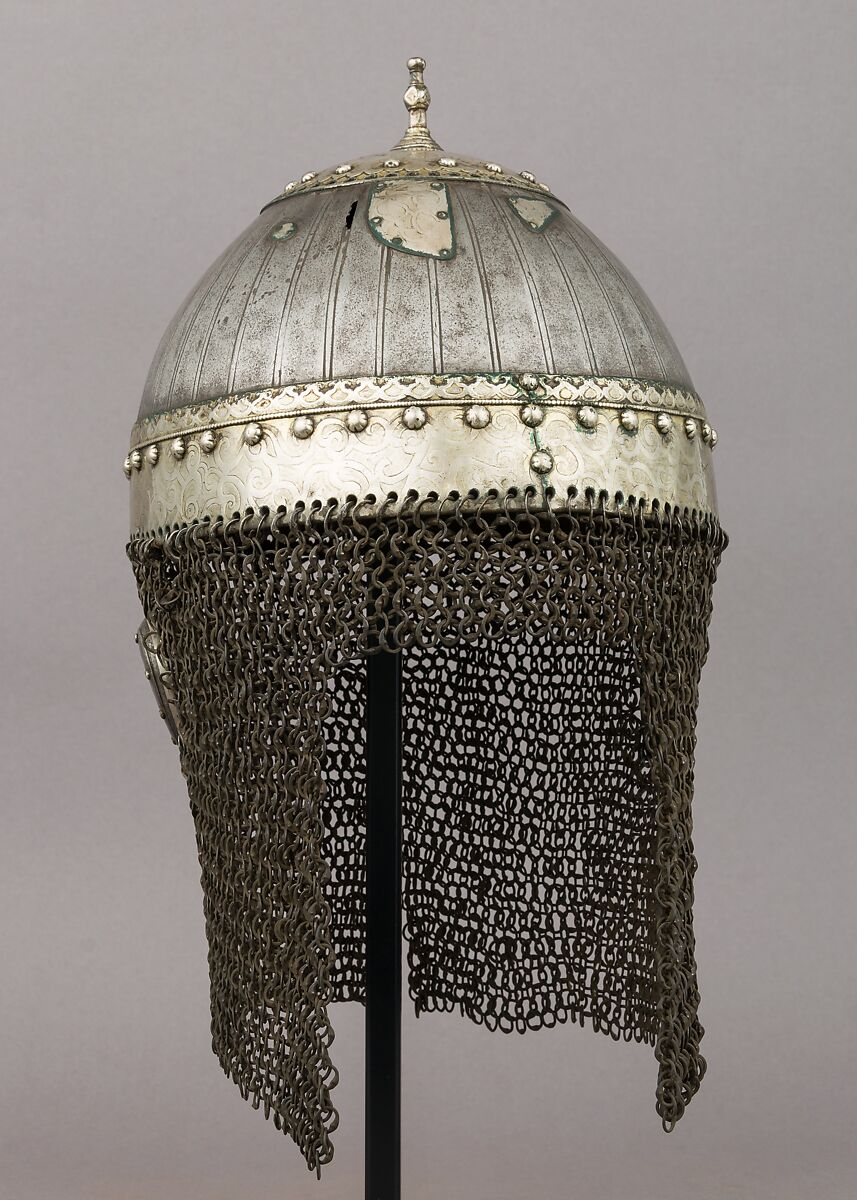 Helmet, Steel, silver, Caucasian 