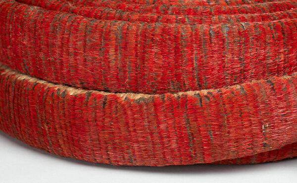 Money Coil (Tevau), Feathers, fiber, bark, seeds, shell, glass beads, leaves, Santa Cruz Islands