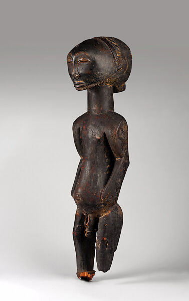 Commemorative figure, Wood, Hemba peoples, Niembo group 