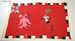 Asafo battalion flag, Fante-Akan artist, Cotton, Fante-Akan peoples