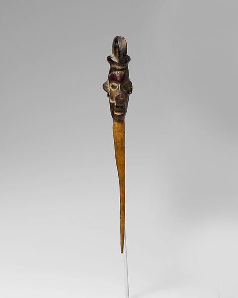 Comb  (yisanunu), Wood, Yaka peoples 