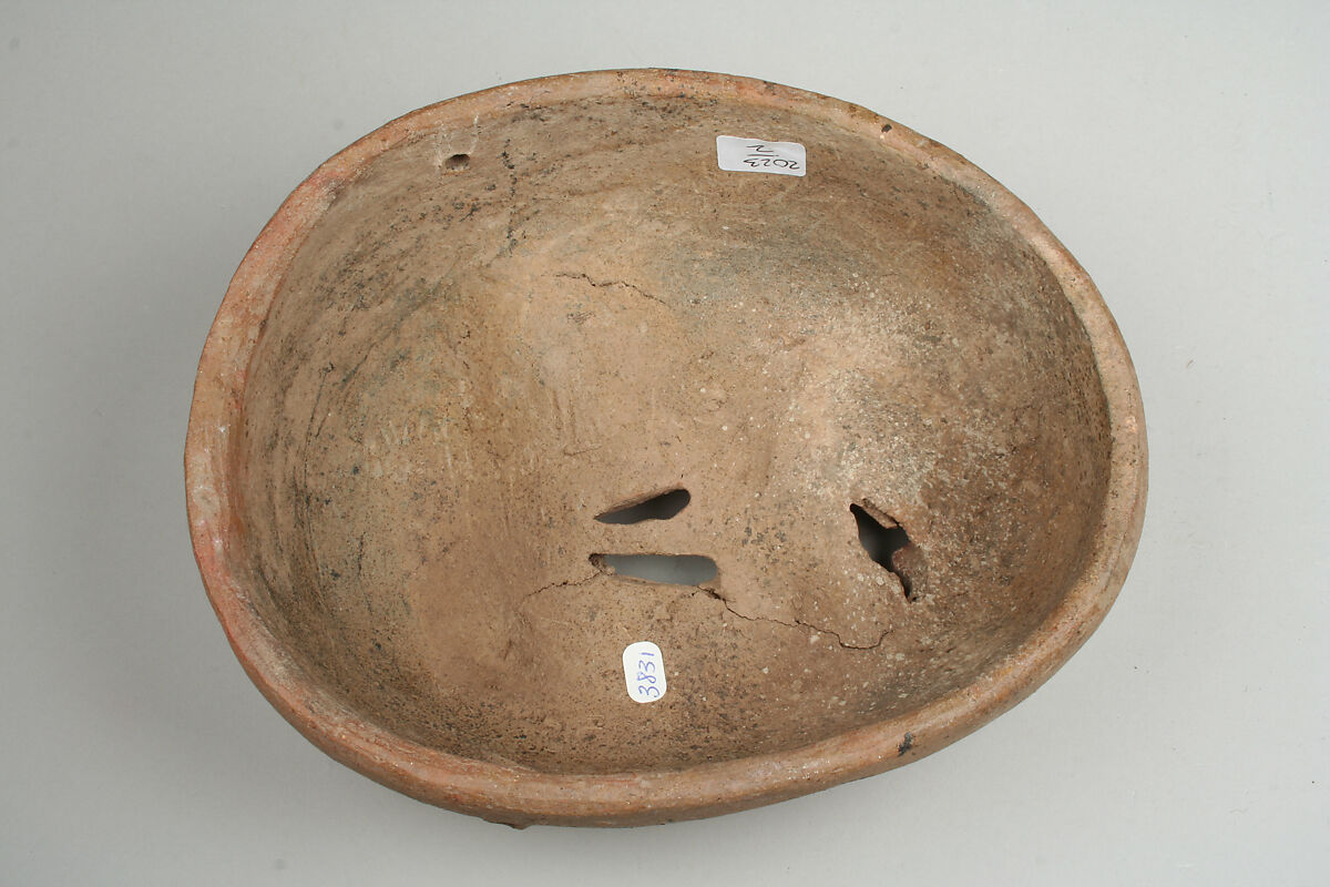 Twisted Face Mask, Ceramic, pigment, Veracruz