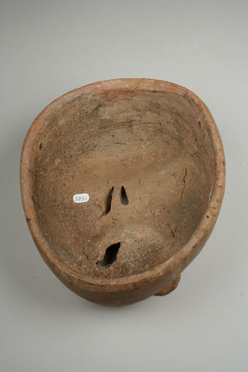 Twisted Face Mask, Ceramic, pigment, Veracruz