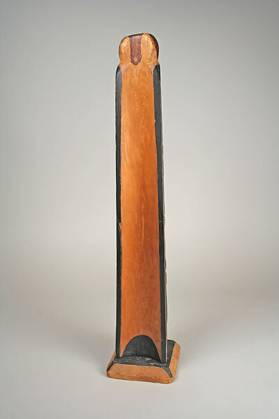 Totem Pole Model, Wood, pigment, Haida