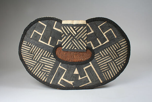 Women's Back  Apron (negbe, pl. egbe), Banana leaves and raffia cordage (visual estimates), Mangbetu peoples 