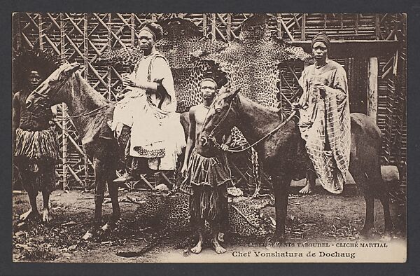 Chief Vonshatura of Dochaug [Dschang], Postcard 