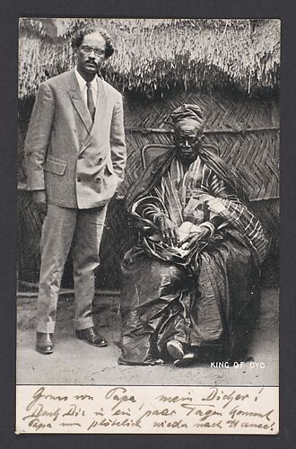 King of Oyo [Adeyemi I Alowolodu, r. 1876-1905]