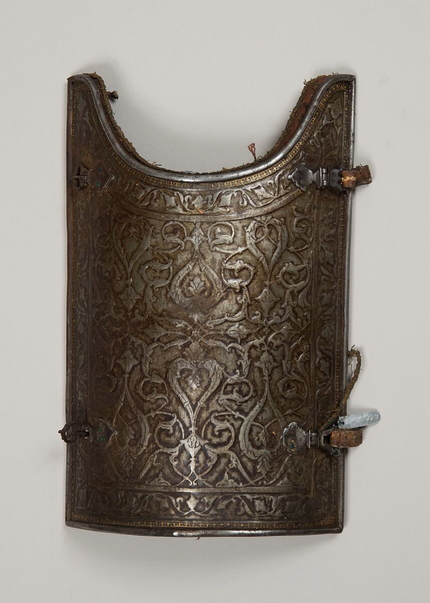 Helmet and Cuirass, Steel, Indian