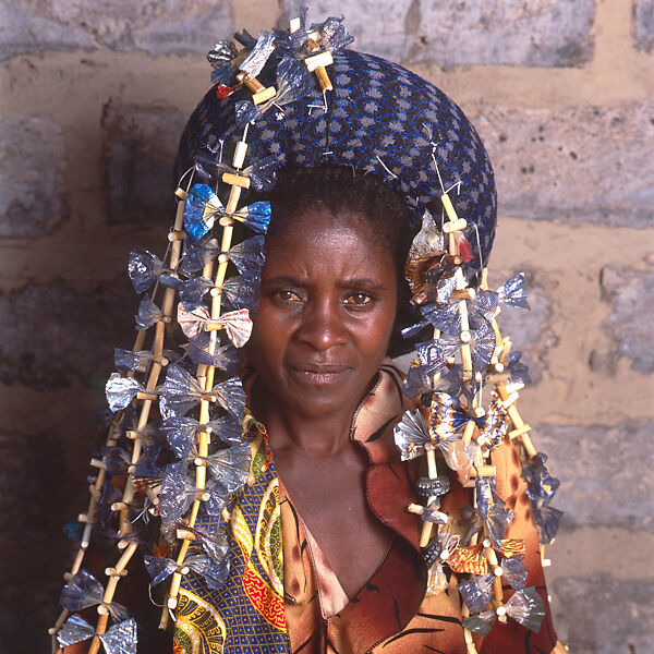 Nyakandaiy Julie Kapeku with a chiwimba, Zambia, Phyllis Galembo (American, born 1952), Chromogenic Print 