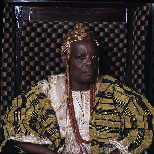 Oba Oladokun Oyewusi, the time of Ede, Osun State, Nigeria