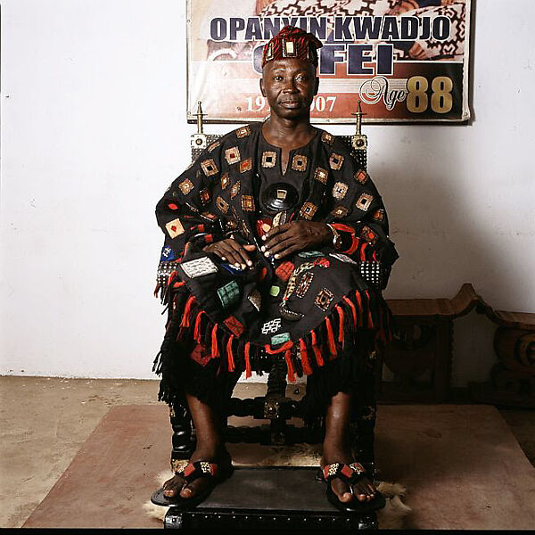 Nana Saforo Okoampah, Koforidua, Ghana, Phyllis Galembo (American, born 1952), Chromogenic Print 