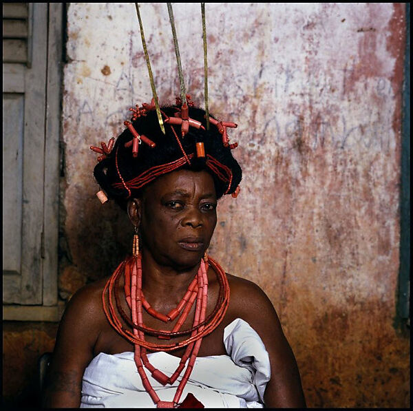 Okao Aiwerioghene, Benin City, Nigeria, Phyllis Galembo (American, born 1952), Chromogenic Print 