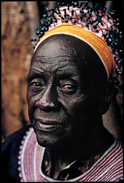 Portrait of Fon Lo’o (r. 1954–66), Paul Gebauer (American (born Germany), 1900–1977), Epson print from 35mm color slide 