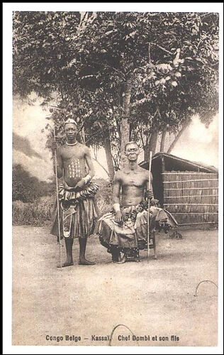 Chief Dombi (Ndombe) and his son