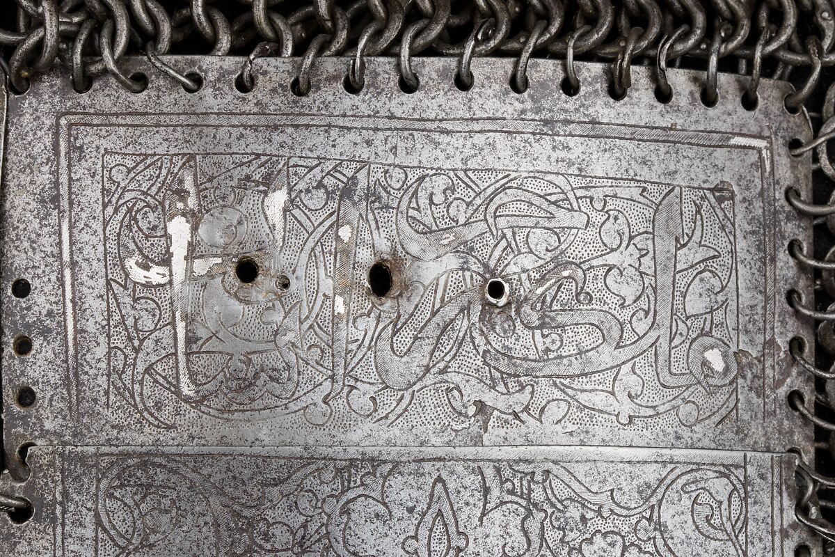 Shirt of Mail and Plate, Steel, iron, silver, Turkey, possibly Istanbul