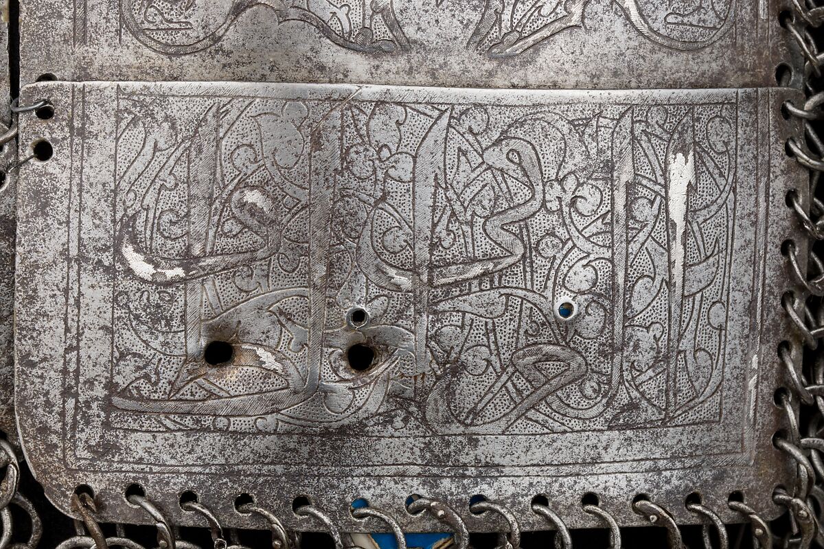 Shirt of Mail and Plate, Steel, iron, silver, Turkey, possibly Istanbul