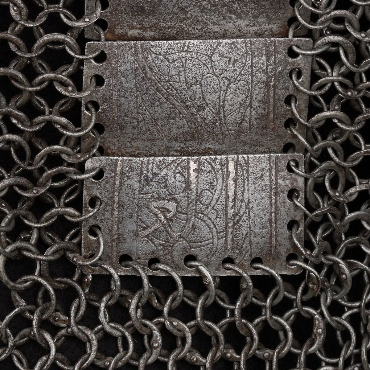 Shirt of Mail and Plate, Steel, iron, silver, Turkey, possibly Istanbul