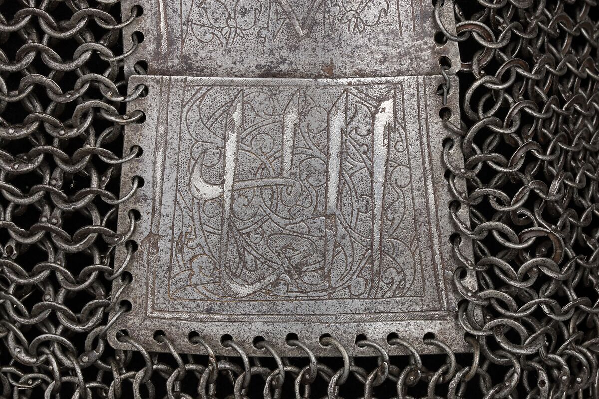 Shirt of Mail and Plate, Steel, iron, silver, Turkey, possibly Istanbul