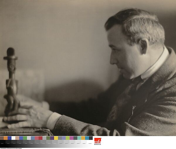 Portrait of Max Weber, Clara Sipprell (American, born Canada 1885–1975), Gelatin silver print, in original exhibition mat 