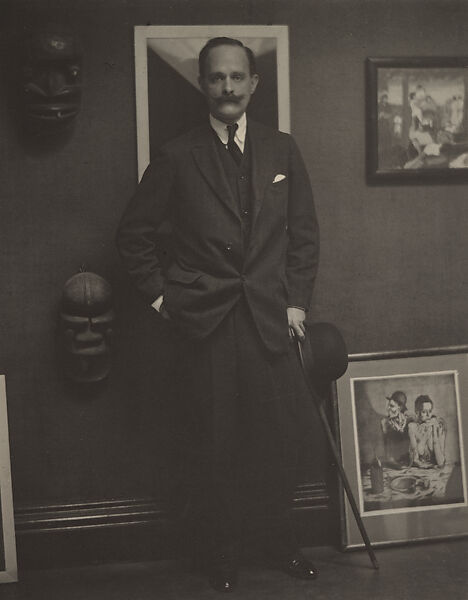 Marius de Zayas, Alfred Stieglitz (American, Hoboken, New Jersey 1864–1946 New York), Platinum print 