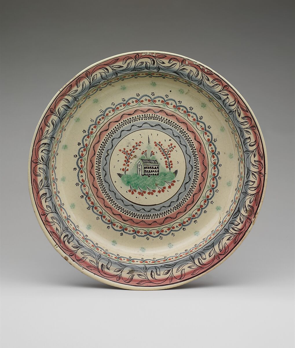 Plate, Earthenware, Mexican 