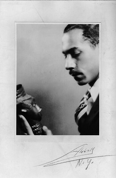 Portrait of James Lesesne Wells, James L. Allen, Gelatin silver print, septia toned 