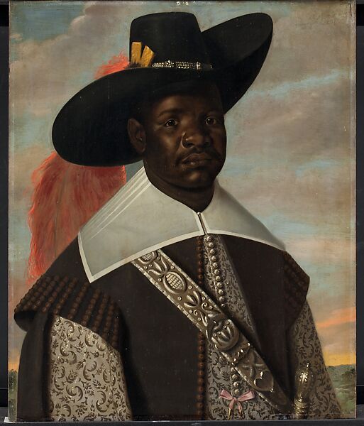 Dom Miguel de Castro, Emissary of Soyo, Jaspar Beckx  Dutch, Oil on panel, Dutch