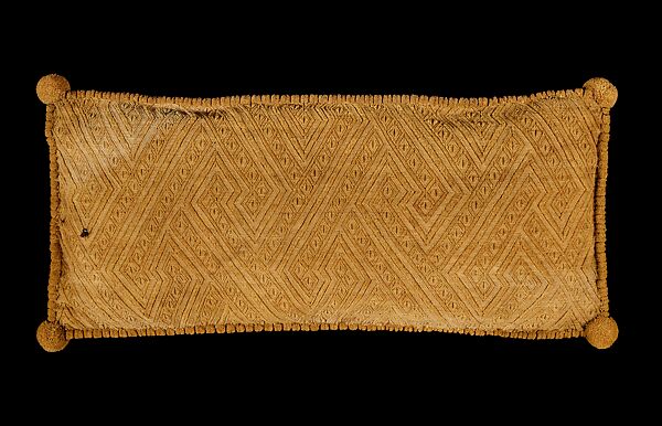 Luxury Cloth: Cushion Cover, Raffia, Kongo peoples; Kongo Kingdom