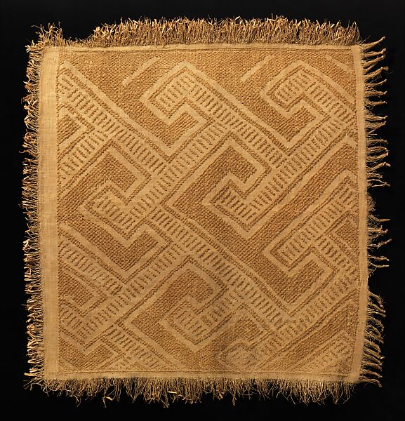 Luxury Cloth, Raffia, pigments, Kongo peoples