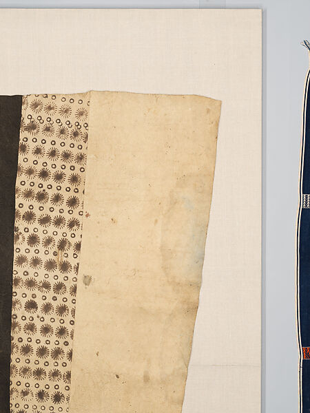 Chief's nogi (wrapper), Mangbetu artist, Bark cloth (Ficus natalensis or Ficus platyphylla), dye, Mangbetu peoples