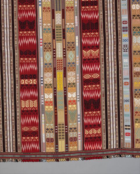 Lamba Tselatra (Spark), Martin Rakotoarimanana (b. 1963, Avironimamo, Madagascar), Silk, dye, Merina peoples