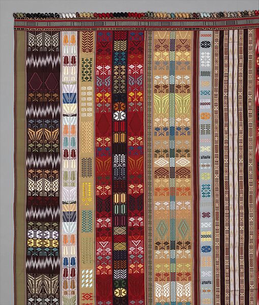 Lamba Tselatra (Spark), Martin Rakotoarimanana (b. 1963, Avironimamo, Madagascar), Silk, dye, Merina peoples