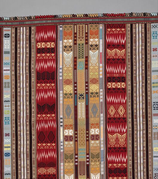 Lamba Tselatra (Spark), Martin Rakotoarimanana (b. 1963, Avironimamo, Madagascar), Silk, dye, Merina peoples