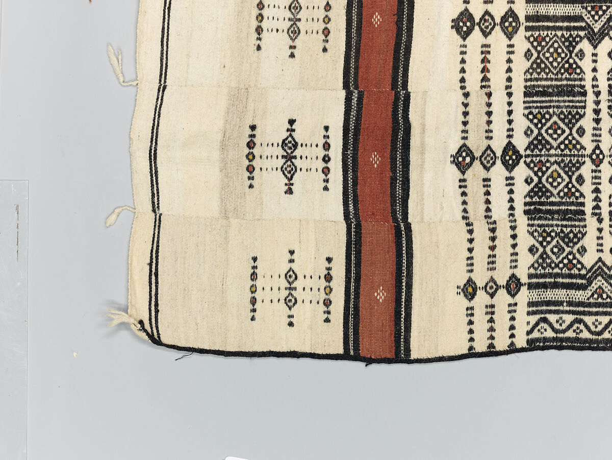 Aṣọ òkè ìró (woman's wrapper), Yoruba artist, Cotton, silk, dye, Yoruba peoples