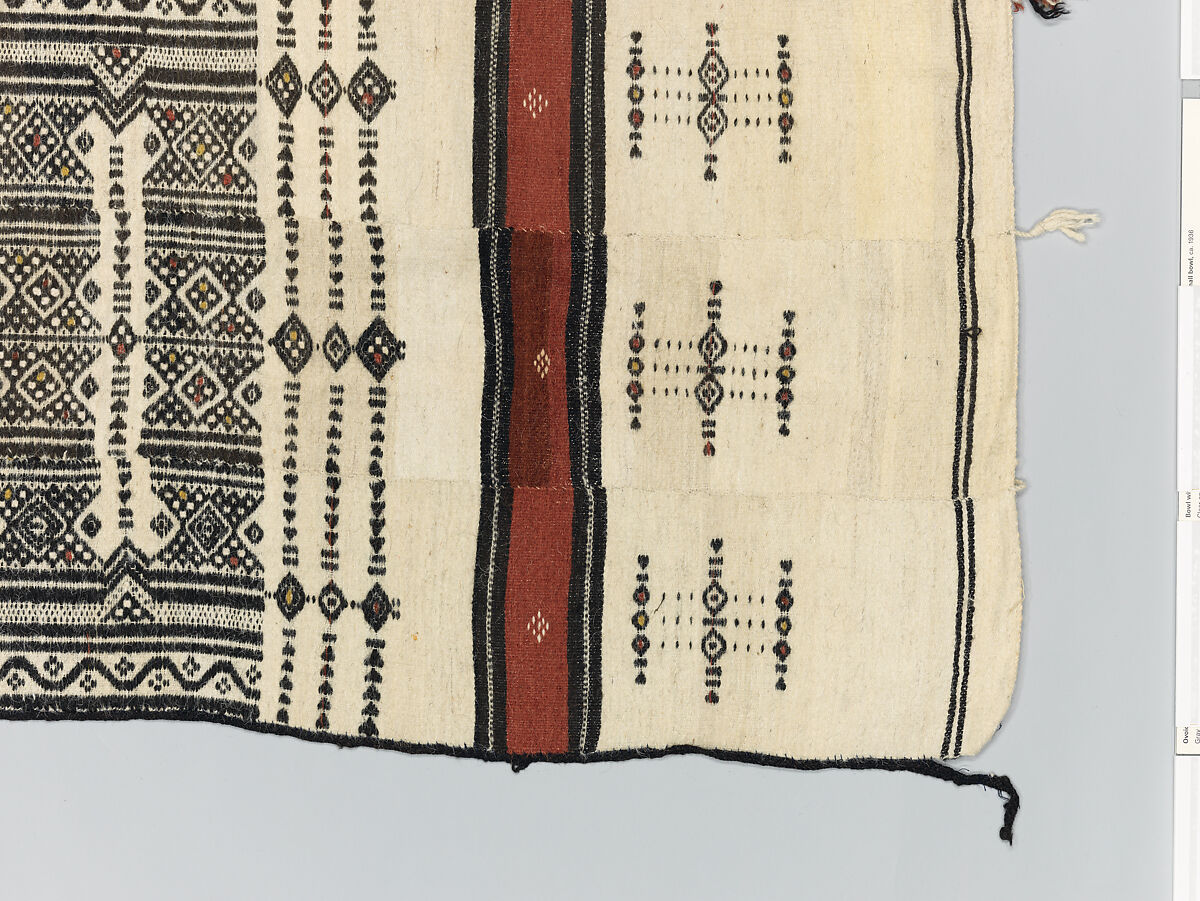Aṣọ òkè ìró (woman's wrapper), Yoruba artist, Cotton, silk, dye, Yoruba peoples