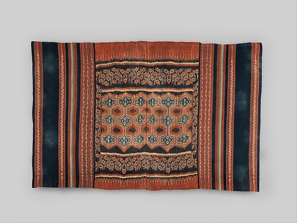 Ceremonial Textile (Porisitutu), Cotton, Toraja people 