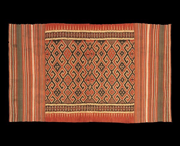 Ceremonial Textile (Sekomandi), Cotton, Toraja people 