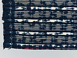 Man's prestige wrapper, Baule or Dyula artists, Cotton, dye, Baule peoples