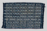Man's prestige wrapper, Baule or Dyula artists, Cotton, dye, Baule peoples