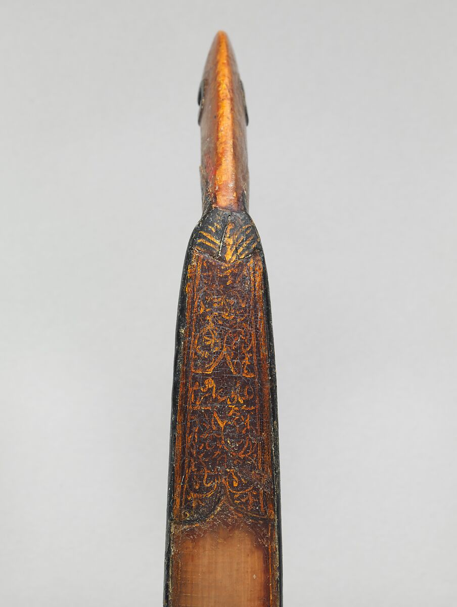 Composite Bow with Forty Arrows, Horn, wood, pigment, sinew, paper?, lacquer, gold, silver, ivory, iron, feather, silk, Turkish