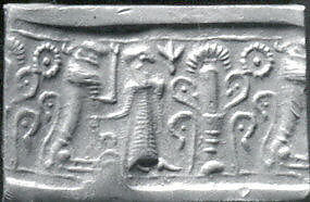 Cylinder seal, Stone, Cypriot 