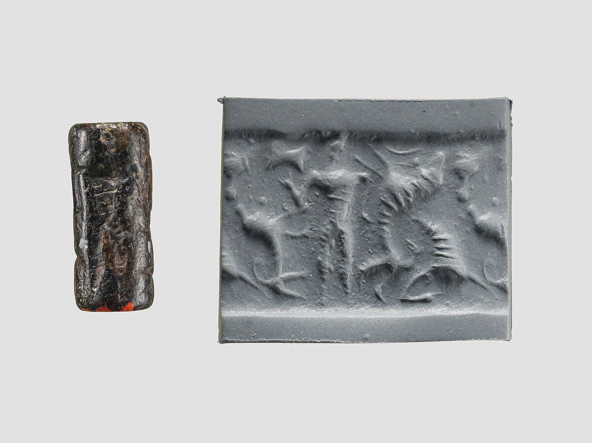 Cylinder seal, Steatite, Cypriot 