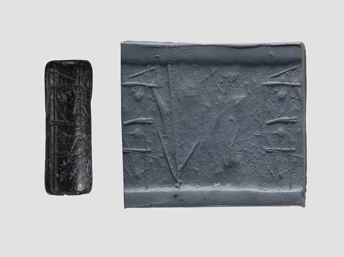 Cylinder seal, Steatite, Cypriot ? 