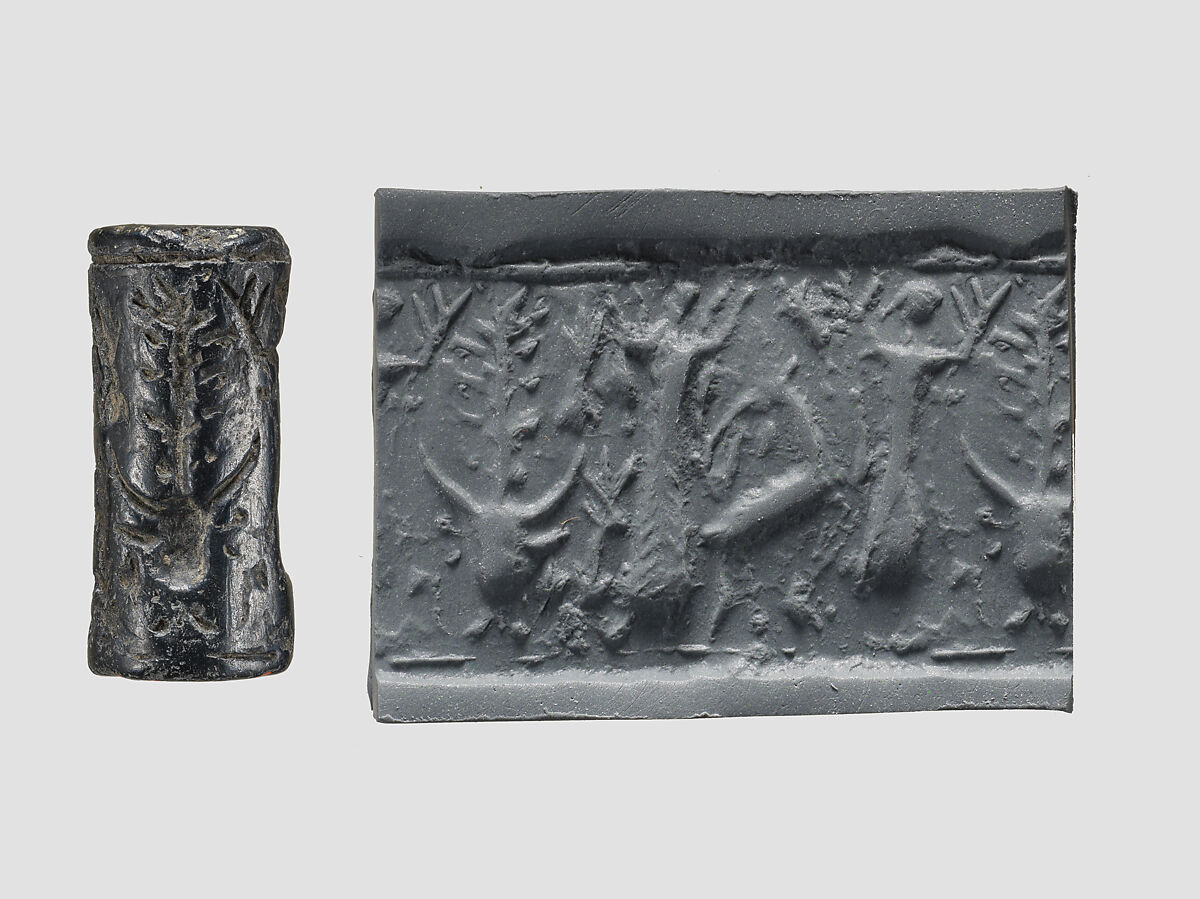 Cylinder seal, Hematite, Cypriot? 