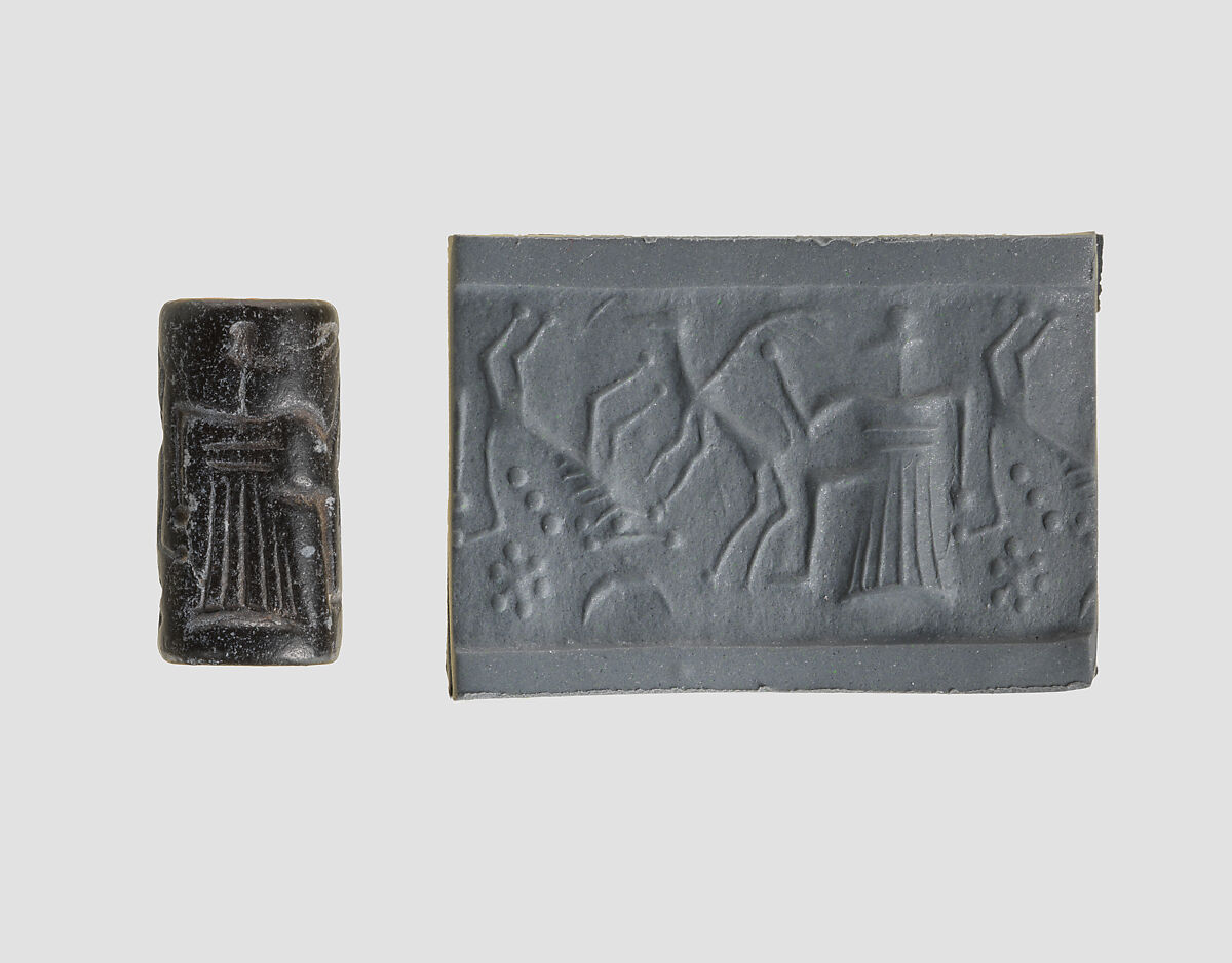 Cylinder seal, Steatite, Cypriot 