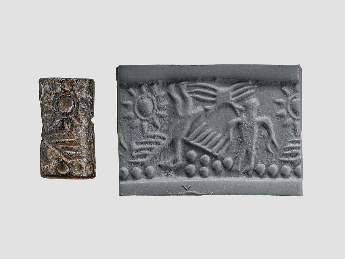 Cylinder seal, Steatite, Cypriot 