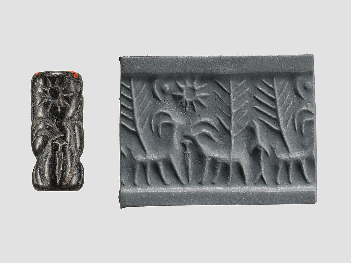 Cylinder seal, Steatite, Cypriot 